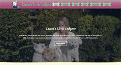 Desktop Screenshot of lauraslittlelodgers.co.uk